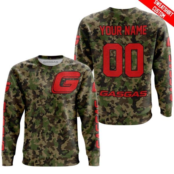 LIMITED EDITION PRODUCTS - US ARMY V3 - GAS GAS RACING V1 - CUSTOM NAME - Image 3
