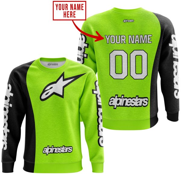 PREMIUM MX - CUSTOM NAME - ALPINESTARS - NEON - Image 3