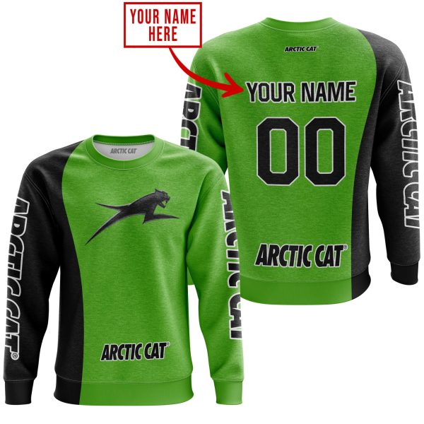 PREMIUM MX - CUSTOM NAME - ARCTIC CAT - GREEN - Image 3