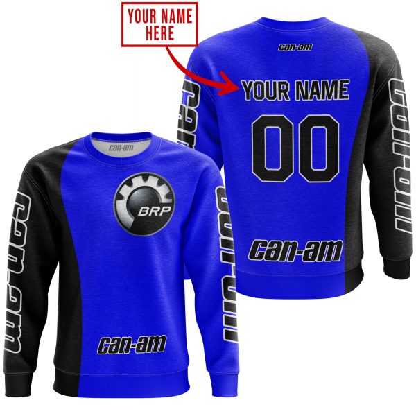 PREMIUM MX - CUSTOM NAME - CAN AM - BLUE - Image 3