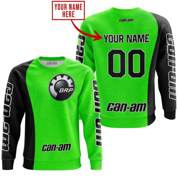 PREMIUM MX - CUSTOM NAME - CAN AM - GREEN - Image 3