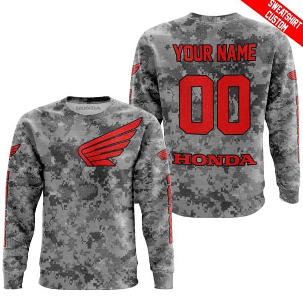 LIMITED EDITION PRODUCTS - US ARMY V1 - HONDA RACING V1 - CUSTOM NAME - Image 3