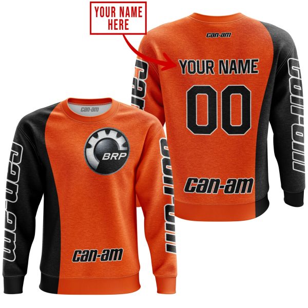 PREMIUM MX - CUSTOM NAME - CAN AM - ORANGE - Image 3