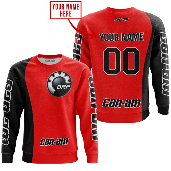 PREMIUM MX - CUSTOM NAME - CAN AM - RED - Image 3