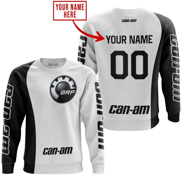 PREMIUM MX - CUSTOM NAME - CAN AM - WHITE - Image 3