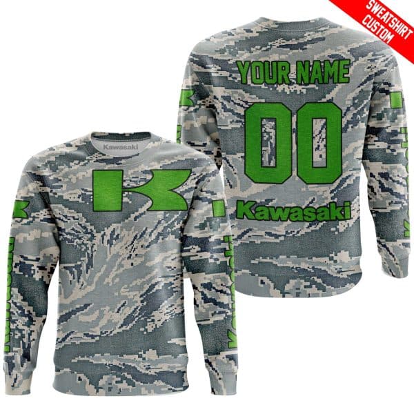 LIMITED EDITION PRODUCTS - US AIR PORCE - KAWASAKI RACING V1 - CUSTOM NAME - Image 3
