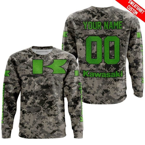 LIMITED EDITION PRODUCTS - US ARMY - KAWASAKI RACING V1 - CUSTOM NAME - Image 3