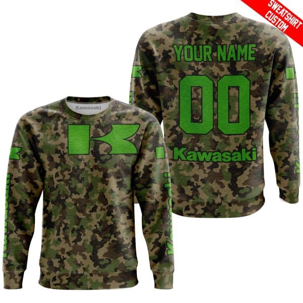 LIMITED EDITION PRODUCTS - US ARMY V3 - KAWASAKI RACING V1 - CUSTOM NAME - Image 3