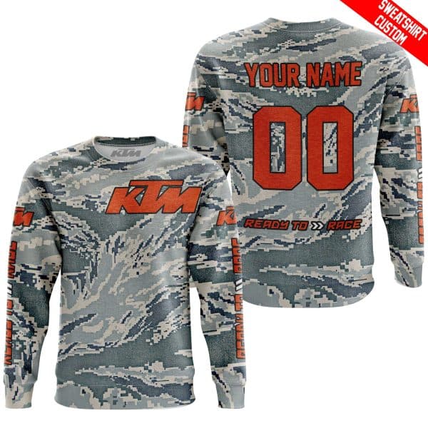 LIMITED EDITION PRODUCTS - US AIR PORCE - KTM RACING V1 - CUSTOM NAME - Image 3