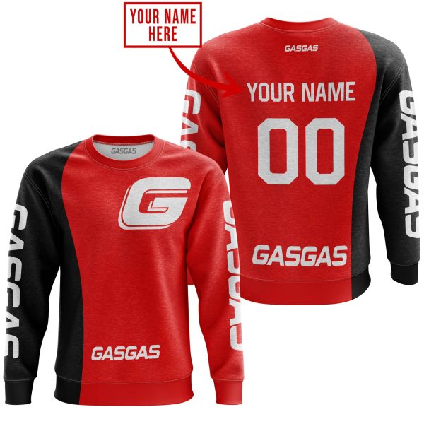 PREMIUM MX - CUSTOM NAME - GAS GAS - RED - Image 3