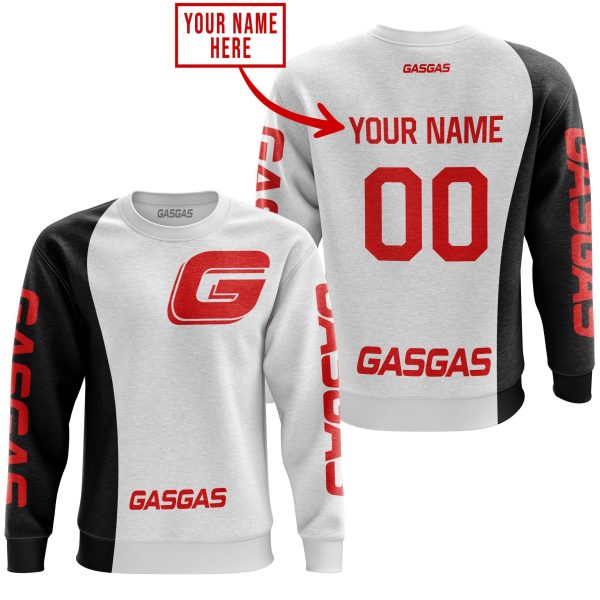PREMIUM MX - CUSTOM NAME - GAS GAS - WHITE - Image 3