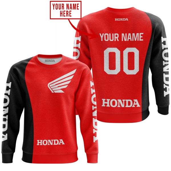 PREMIUM MX - CUSTOM NAME - HONDA - RED - Image 3