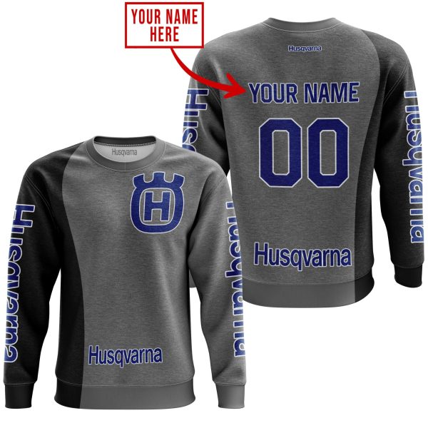 PREMIUM MX - CUSTOM NAME - HUSQVARNA - GREY - Image 3