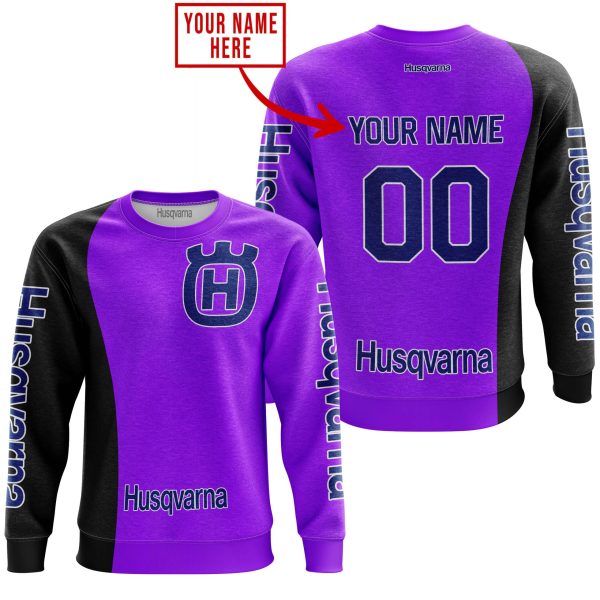 PREMIUM MX - CUSTOM NAME - HUSQVARNA - PURPLE - Image 3