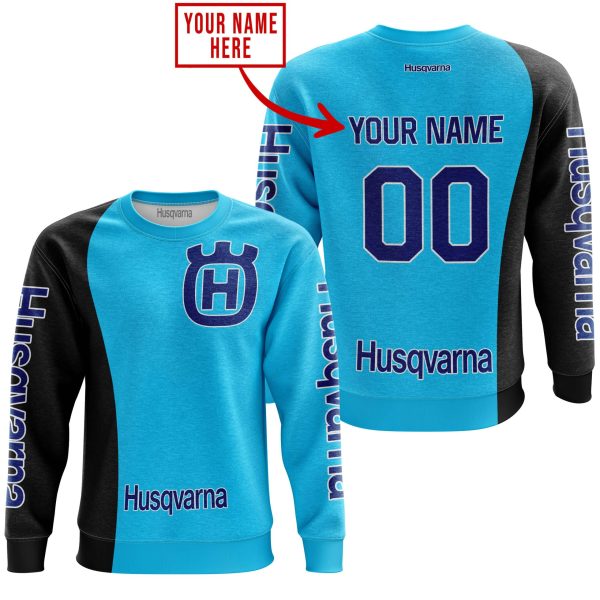 PREMIUM MX - CUSTOM NAME - HUSQVARNA - SKY BLUE - Image 3