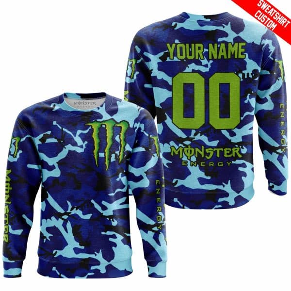 LIMITED EDITION PRODUCTS - US NAVY V1 - MONSTER ENERGY RACING V1 - CUSTOM NAME - Image 3