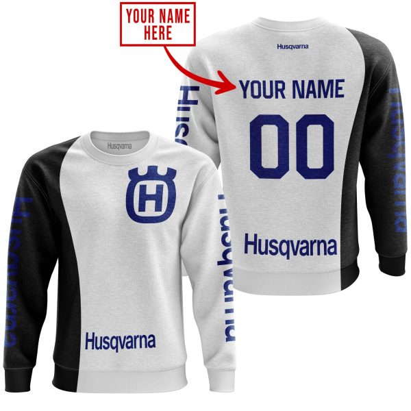 PREMIUM MX - CUSTOM NAME - HUSQVARNA - WHITE - Image 3