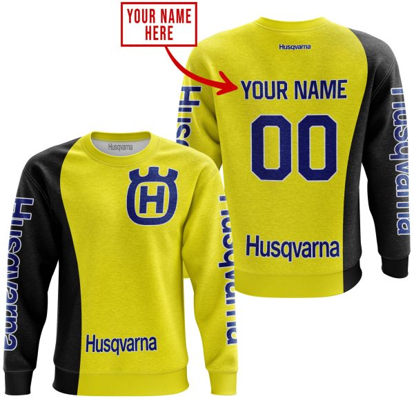 PREMIUM MX - CUSTOM NAME - HUSQVARNA - YELLOW - Image 3