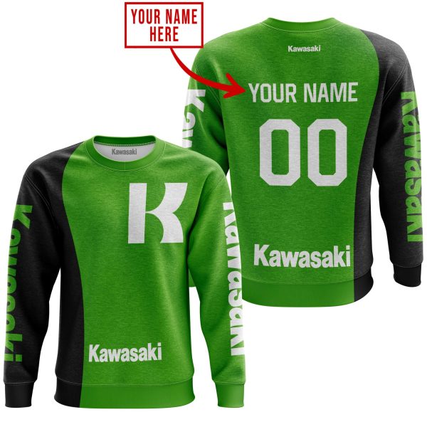PREMIUM MX - CUSTOM NAME - KAWASAKI - GREEN - Image 3