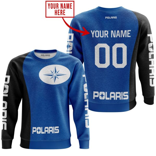 PREMIUM MX - CUSTOM NAME - POLARIS - BLUE - Image 3