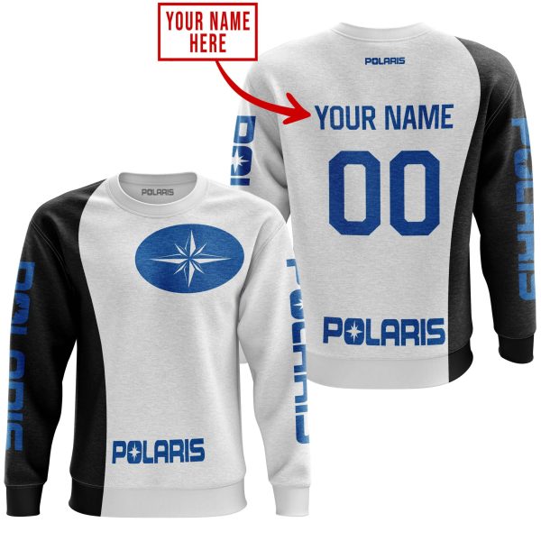 PREMIUM MX - CUSTOM NAME - POLARIS - WHITE - Image 3