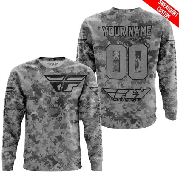 LIMITED EDITION PRODUCTS  - US ARMY V1 - FLY RACING - CUSTOM NAME - Image 3