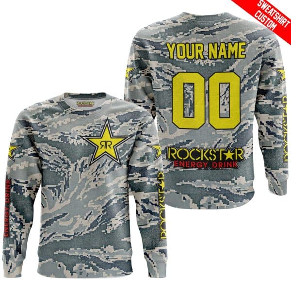 LIMITED EDITION PRODUCTS - US AIR PORCE - ROCKSTAR ENERGY RACING V1 - CUSTOM NAME - Image 3