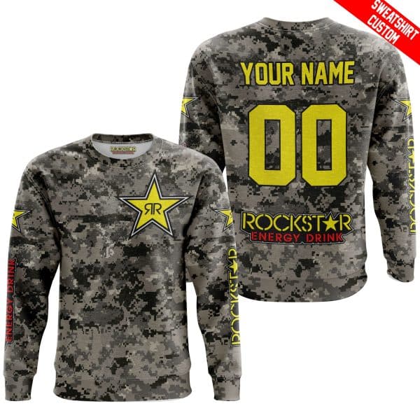 LIMITED EDITION PRODUCTS - US ARMY - ROCKSTAR ENERGY RACING V1 - CUSTOM NAME - Image 3