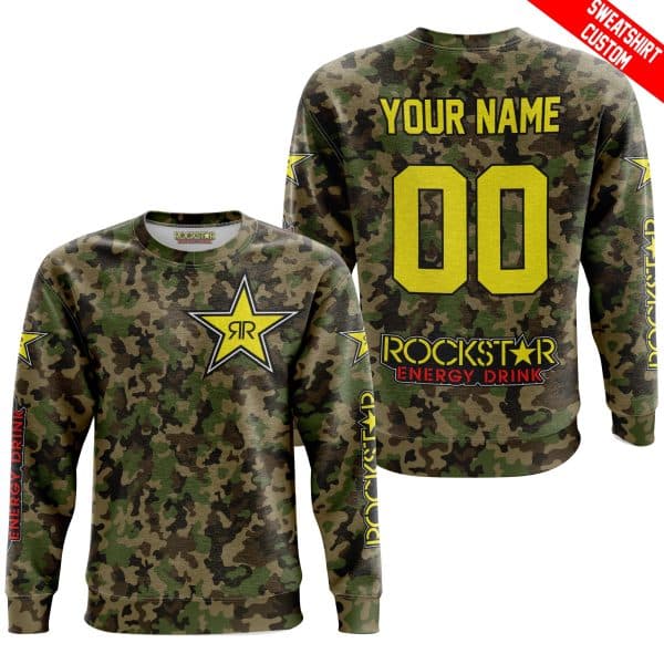 LIMITED EDITION PRODUCTS - US ARMY V3 - ROCKSTAR ENERGY RACING V1 - CUSTOM NAME - Image 3