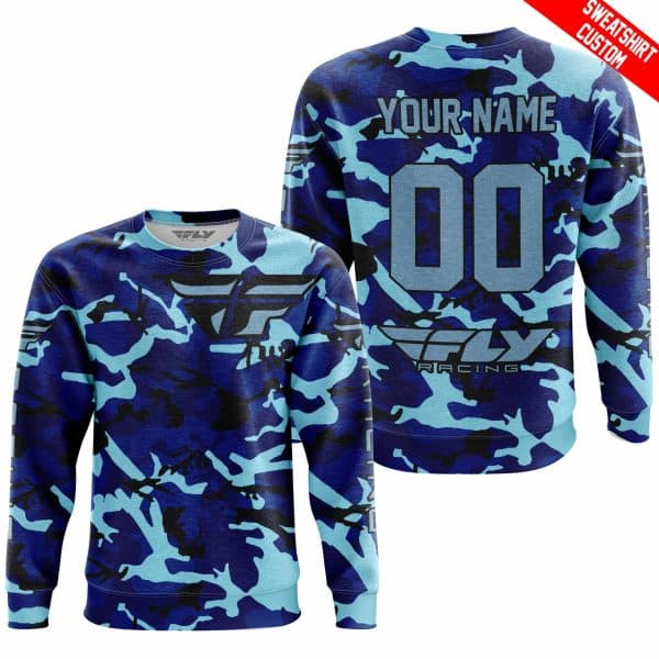 LIMITED EDITION PRODUCTS  - US NAVY V1 - FLY RACING - CUSTOM NAME - Image 3