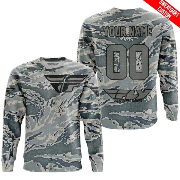 LIMITED EDITION PRODUCTS - US AIR PORCE - FLY RACING - CUSTOM NAME - Image 3