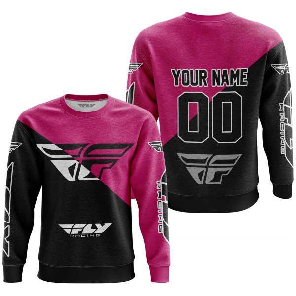 PREMIUM GIFT - CUSTOM NAME - FLY RACING - PINK 1 - Image 2