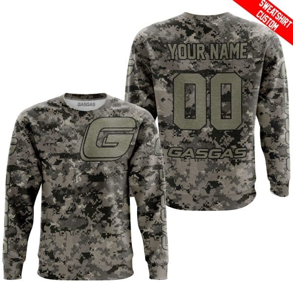 LIMITED EDITION PRODUCTS  - US ARMY - GAS GAS RACING - CUSTOM NAME - Image 3