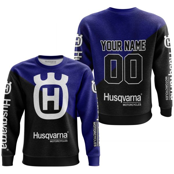 PREMIUM GIFT - CUSTOM NAME - HUSQVARNA - NAVY - Image 3