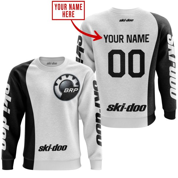 PREMIUM MX - CUSTOM NAME - SKI DOO - WHITE - Image 3