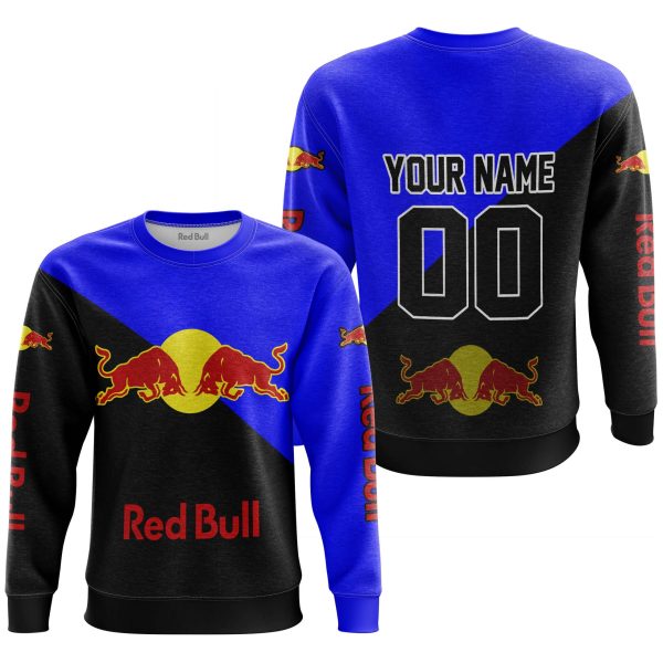 PREMIUM GIFT - CUSTOM NAME - REDBULL - BLUE - Image 3