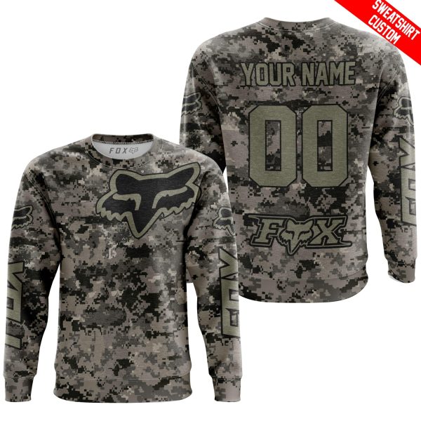 LIMITED EDITION PRODUCTS  - US ARMY - FOX RACING - CUSTOM NAME - Image 3