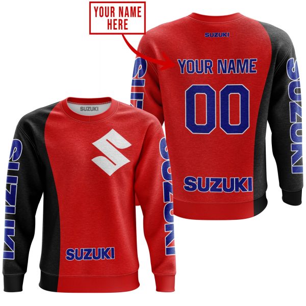 PREMIUM MX - CUSTOM NAME - SUZUKI - RED - Image 3