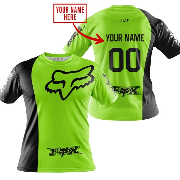 PREMIUM MX - CUSTOM NAME - FOX RACING -GREEN 1 - Image 2