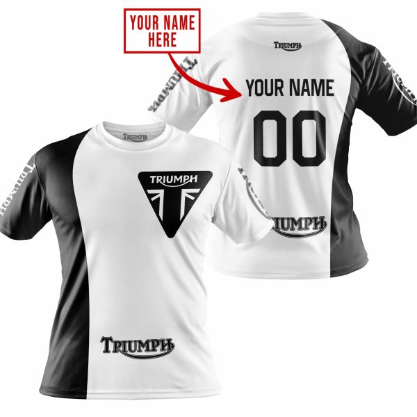 PREMIUM MX - CUSTOM NAME - TRIUMPH - WHITE - Image 2