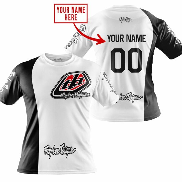PREMIUM MX - CUSTOM NAME - TROY LEE DESIGNS - WHITE - Image 2