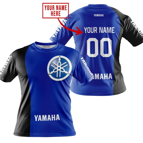 PREMIUM MX - CUSTOM NAME - YAMAHA - BLUE - Image 2