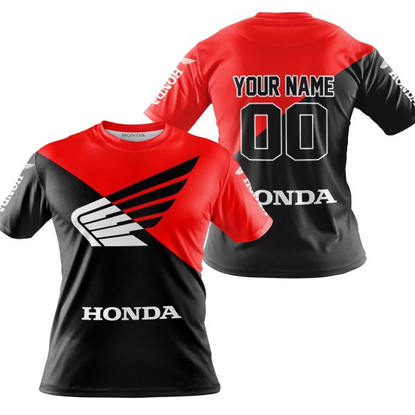 PREMIUM GIFT - CUSTOM NAME - HONDA - RED - Image 4