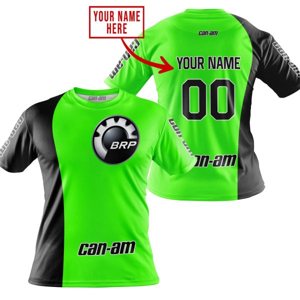 PREMIUM MX - CUSTOM NAME - CAN AM - GREEN - Image 4