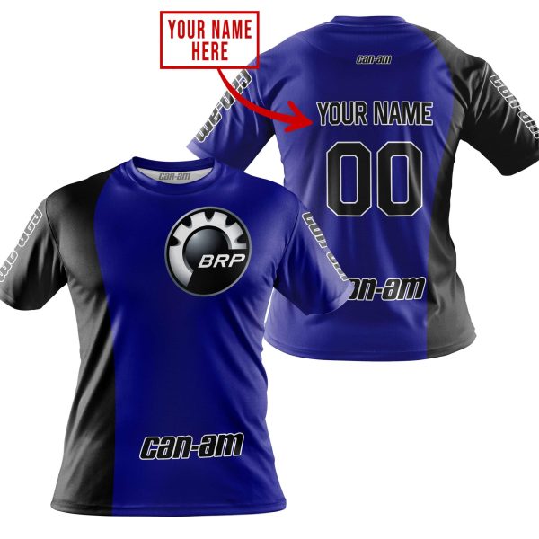PREMIUM MX - CUSTOM NAME - CAN AM - NAVY - Image 4
