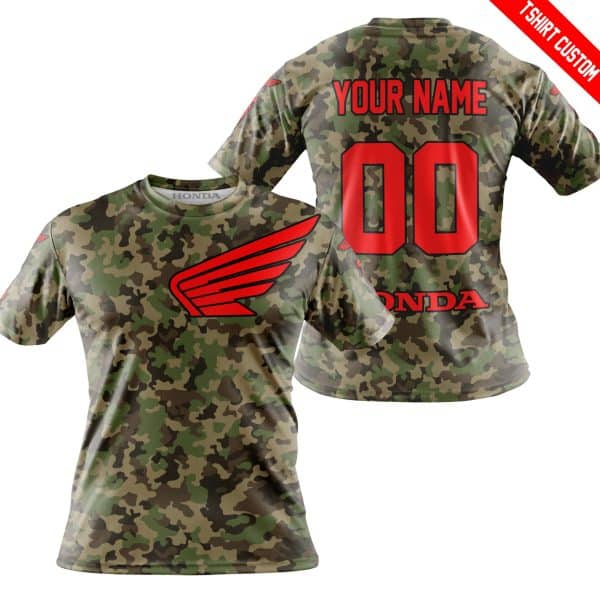 LIMITED EDITION PRODUCTS - US ARMY V3 - HONDA RACING V1 - CUSTOM NAME - Image 4
