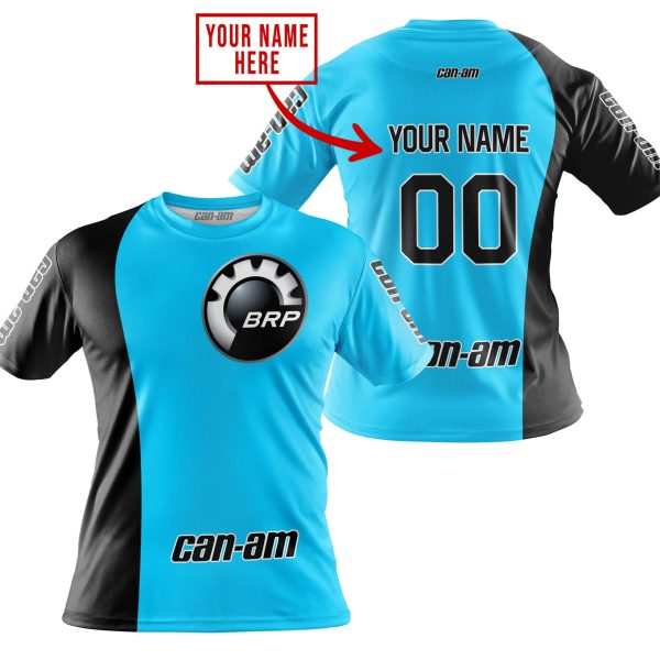 PREMIUM MX - CUSTOM NAME - CAN AM - SKY BLUE - Image 4