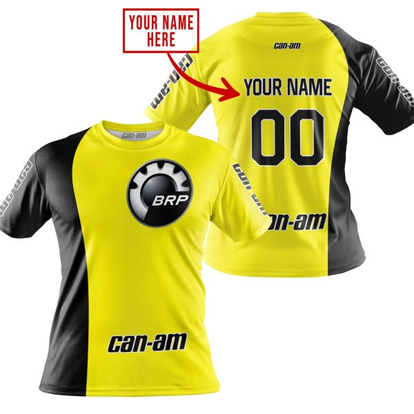 PREMIUM MX - CUSTOM NAME - CAN AM - YELLOW - Image 4
