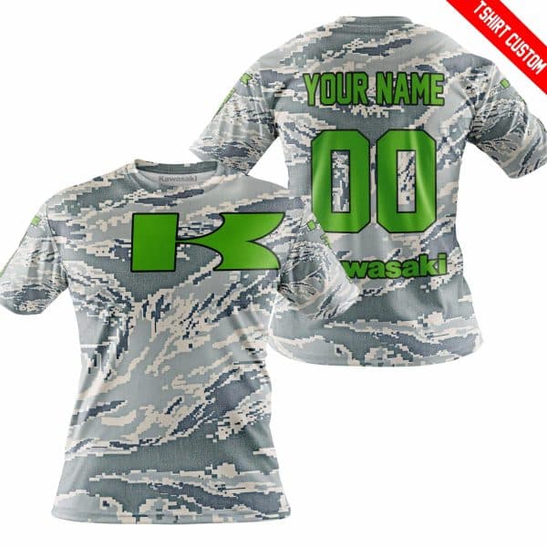 LIMITED EDITION PRODUCTS - US AIR PORCE - KAWASAKI RACING V1 - CUSTOM NAME - Image 4