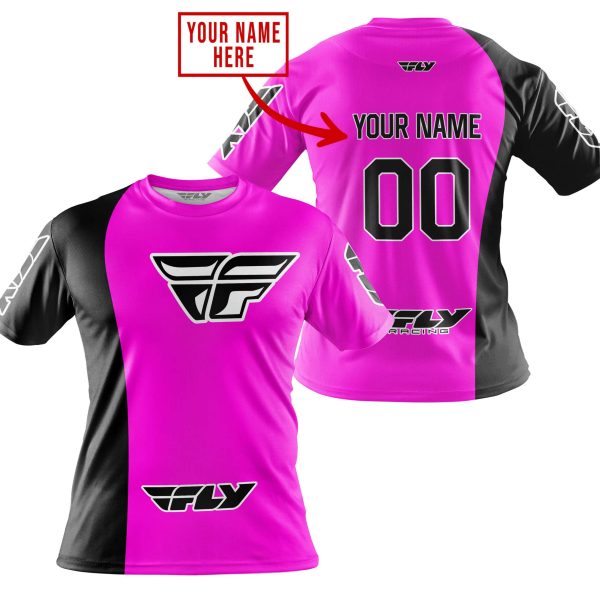 PREMIUM MX - CUSTOM NAME - FLY RACING - PINK - Image 4